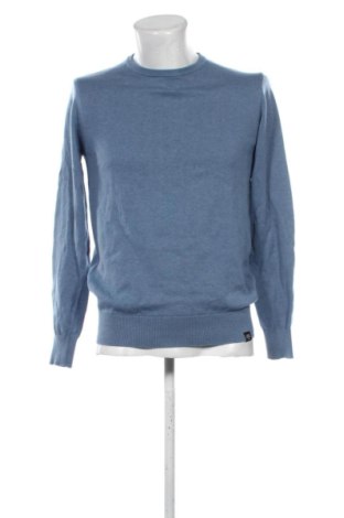 Męski sweter Funky Buddha, Rozmiar S, Kolor Niebieski, Cena 110,07 zł, #137943871