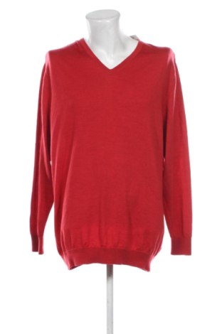 Męski sweter Dressmann, Rozmiar 4XL, Kolor Czerwony, Cena 277,59 zł, #137955260
