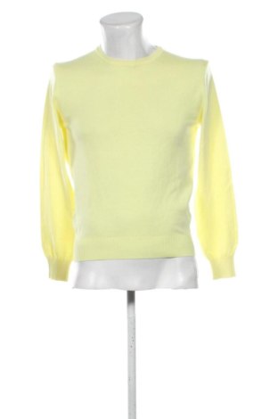 Męski sweter United Colors Of Benetton, Rozmiar M, Kolor Żółty, Cena 74,20 zł, #137977348