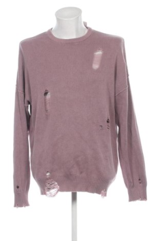 Мъжки пуловер Bershka, Размер L, Цвят Пепел от рози, Цена 15,81 €, #137947207