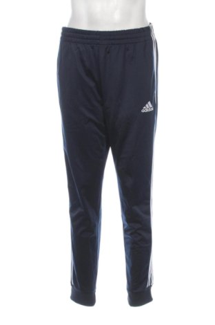 Pantaloni trening de bărbați Adidas, Mărime M, Culoare Albastru, Preț 220,46 Lei, #137945638