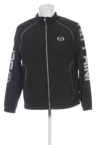Męska kurtka Sergio Tacchini, Rozmiar L, Kolor Czarny, Cena 360,57 zł, #137946176