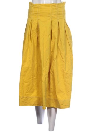 Fustă Zara, Mărime S, Culoare Galben, Preț 110,23 Lei, #137944465