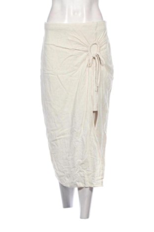Fustă Unbranded, Mărime L, Culoare Ecru, Preț 47,24 Lei, #137948367