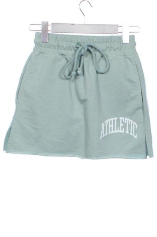 Пола Bershka, Размер XS, Цвят Зелен, Цена 7,00 €, #137968760