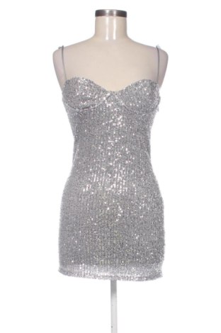 Rochie Zara, Mărime S, Culoare Argintiu, Preț 94,48 Lei, #137943157