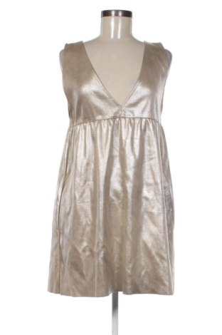 Rochie Zara, Mărime M, Culoare Auriu, Preț 86,00 Lei, #137944370