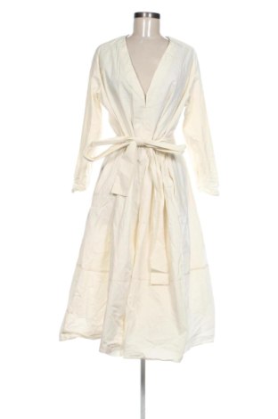 Sukienka Zara, Rozmiar XXL, Kolor ecru, Cena 84,67 zł, #137950205