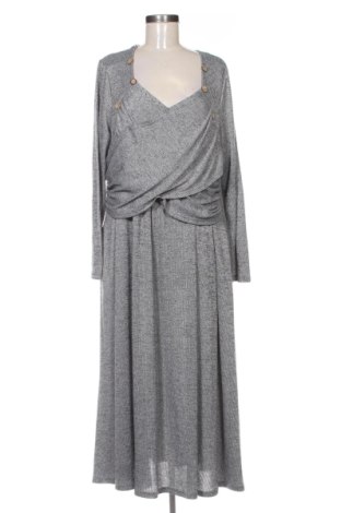 Rochie Unbranded, Mărime 3XL, Culoare Gri, Preț 110,23 Lei, #137957422