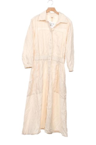 Sukienka H&M, Rozmiar XS, Kolor ecru, Cena 63,50 zł, #137957788