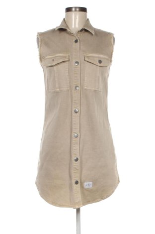 Kleid Calvin Klein Jeans, Größe S, Farbe Beige, Preis 55,00 €, #137980256