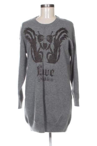 Sukienka Love Moschino, Rozmiar L, Kolor Szary, Cena 389,48 zł, #137984780