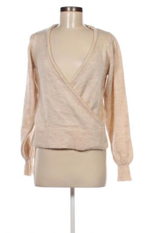 Γυναικείο πουλόβερ NA-KD, Μέγεθος S, Χρώμα  Μπέζ, Τιμή 0,99 €
