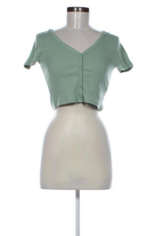 Γυναικεία μπλούζα Pull&Bear, Μέγεθος M, Χρώμα Πράσινο, Τιμή 5,99 €