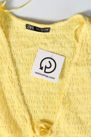 Damen Strickjacke Zara, Größe L, Farbe Gelb, Preis € 4,99