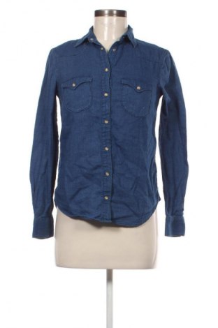 Γυναικείο πουκάμισο Massimo Dutti, Μέγεθος S, Χρώμα Μπλέ, Τιμή 17,99 €