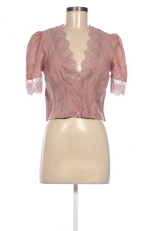 Dámska košeľa  Zara, Veľkosť S, Farba Popolavo ružová, Cena  17,95 €