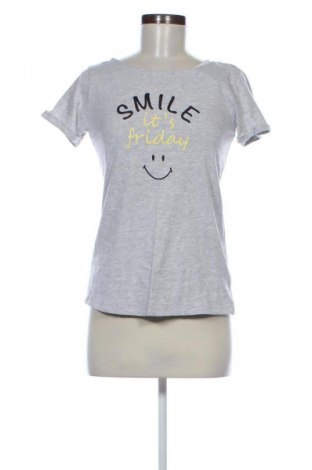Γυναικείο t-shirt Etam, Μέγεθος S, Χρώμα Γκρί, Τιμή 7,99 €