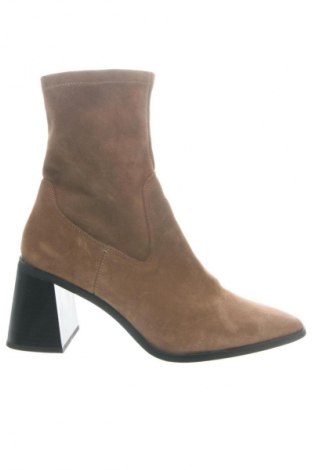 Γυναικεία μποτάκια Zara, Μέγεθος 41, Χρώμα  Μπέζ, Τιμή 43,99 €