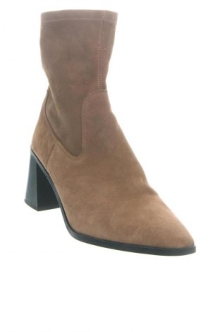 Γυναικεία μποτάκια Zara, Μέγεθος 41, Χρώμα  Μπέζ, Τιμή 43,99 €