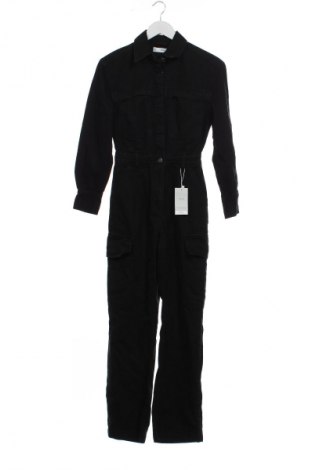 Дамски дълъг гащеризон Mango, Размер XXS, Цвят Черен, Цена 18,91 €