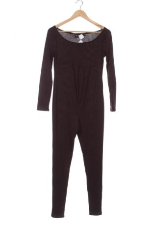 Дамски дълъг гащеризон Pretty Little Thing, Размер XS, Цвят Кафяв, Цена 13,29 €