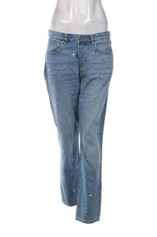 Blugi de femei H&M, Mărime L, Culoare Albastru, Preț 128,89 Lei