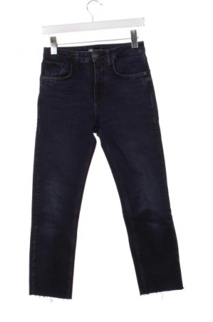 Dámske džínsy  Zara, Veľkosť XS, Farba Modrá, Cena  9,73 €