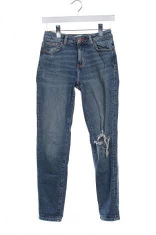 Dámske džínsy  Zara, Veľkosť XS, Farba Modrá, Cena  4,95 €