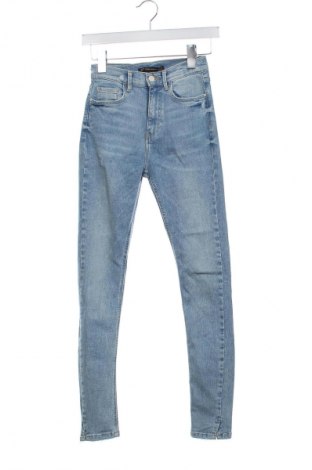 Dámské džíny  Zara Trafaluc, Velikost XS, Barva Modrá, Cena  342,00 Kč
