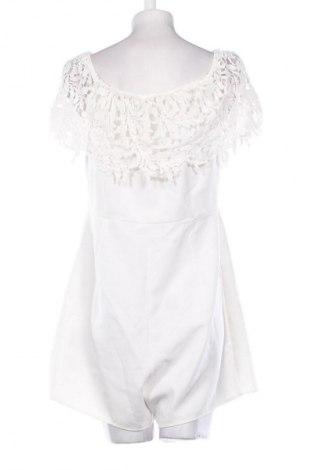 Dámská krátká kombinéza  Amisu, Velikost L, Barva Bílá, Cena  209,00 Kč