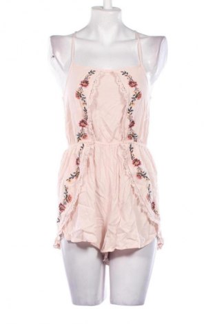 Dámská krátká kombinéza  H&M, Velikost M, Barva Popelavě růžová, Cena  249,00 Kč