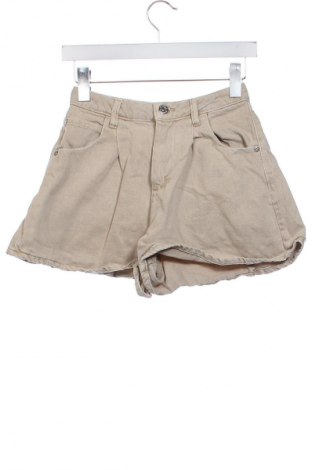Dámské kraťasy  Bershka, Velikost XS, Barva Béžová, Cena  139,00 Kč