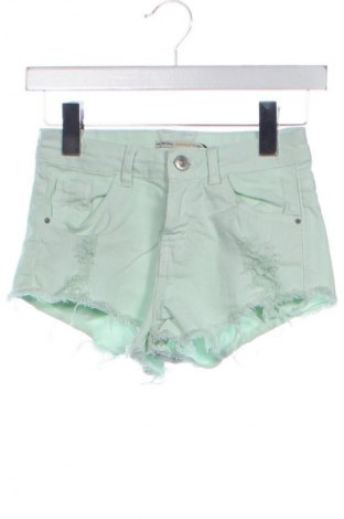 Dámske kraťasy  Bershka, Veľkosť XS, Farba Zelená, Cena  5,95 €