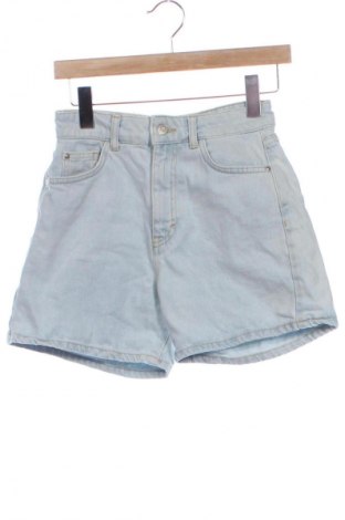 Pantaloni scurți de femei Pull&Bear, Mărime XXS, Culoare Albastru, Preț 28,99 Lei