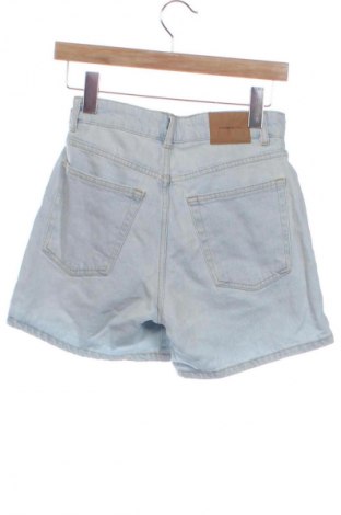 Pantaloni scurți de femei Pull&Bear, Mărime XXS, Culoare Albastru, Preț 28,99 Lei