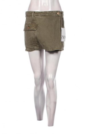 Damskie szorty Zara, Rozmiar M, Kolor Zielony, Cena 63,99 zł