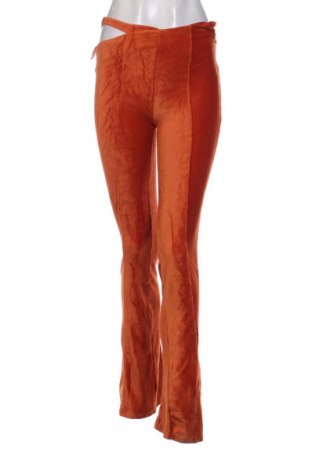 Dámské kalhoty  Bershka, Velikost S, Barva Oranžová, Cena  79,00 Kč
