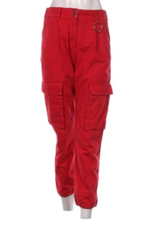 Dámské kalhoty  Bershka, Velikost S, Barva Červená, Cena  139,00 Kč