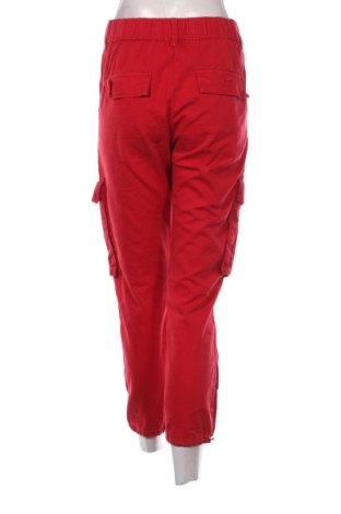 Dámské kalhoty  Bershka, Velikost S, Barva Červená, Cena  139,00 Kč