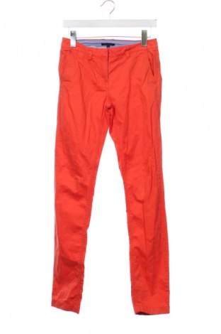 Pantaloni de femei Tommy Hilfiger, Mărime S, Culoare Portocaliu, Preț 278,99 Lei