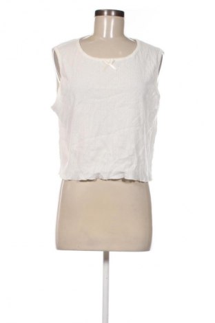 Damska koszulka na ramiączkach Pieces, Rozmiar XXL, Kolor Biały, Cena 34,99 zł