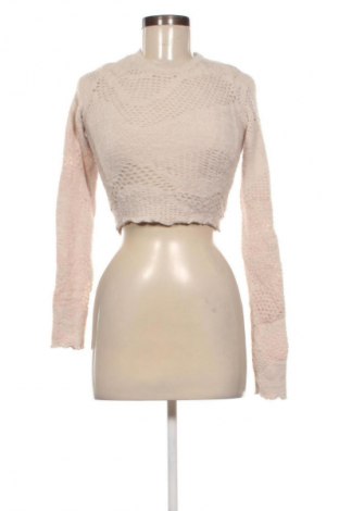Dámský svetr Bershka, Velikost XS, Barva Krémová, Cena  289,00 Kč