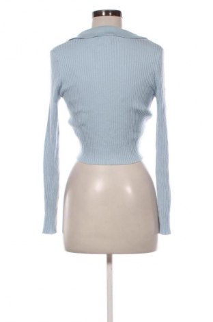 Дамски пуловер H&M Divided, Размер M, Цвят Син, Цена 3,57 €