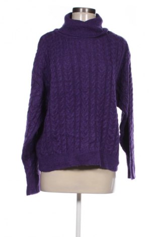 Γυναικείο πουλόβερ Laura Torelli, Μέγεθος M, Χρώμα Βιολετί, Τιμή 7,99 €