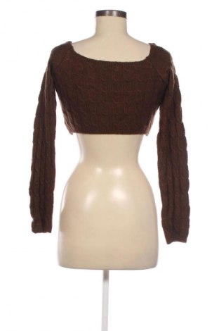 Дамски пуловер NA-KD, Размер S, Цвят Кафяв, Цена 9,20 €