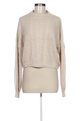 Dámský svetr SHEIN, Velikost L, Barva Béžová, Cena  169,00 Kč