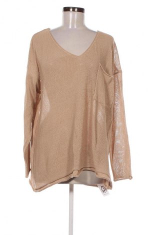 Dámský svetr Unbranded, Velikost XL, Barva Béžová, Cena  189,00 Kč