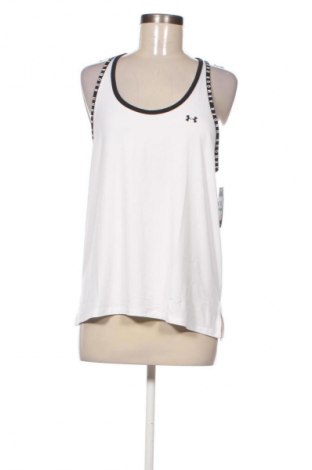 Дамски спортен топ Under Armour, Размер L, Цвят Бял, Цена 21,47 €