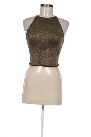 Damski top H&M Divided, Rozmiar S, Kolor Złocisty, Cena 36,08 zł